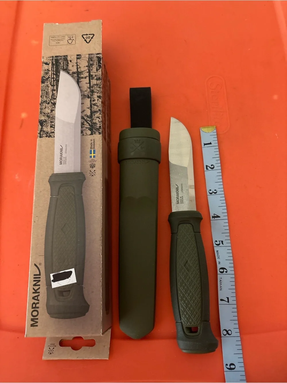 Morakin Fixed Blade Knife made in Sweden - Picture 1 of 7
